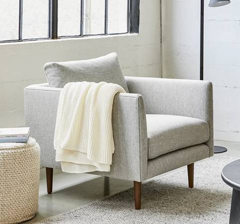 Article - Burrard sea salt gray armchair - very comfortable! 1