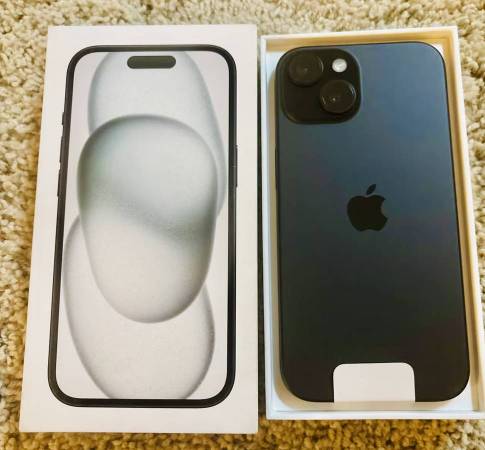iPhone 15, Brand New Factory Sealed, Unlocked, Extras - cell