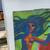 Very primitive oil on board Nude with Sun A89 4 thumbnail