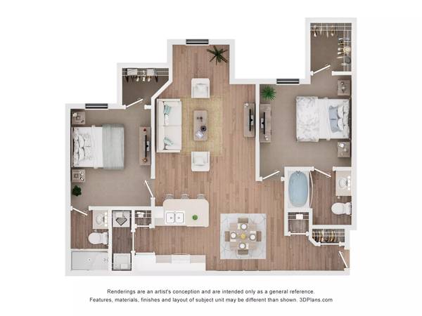 $1,052 / 2br - 988ft2 - Rent a 988 sqft 2 bed / 2 bath with washer & dryer! (Vero Beach)63823722916355120