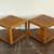 1980’s oak cube side tables 1 thumbnail