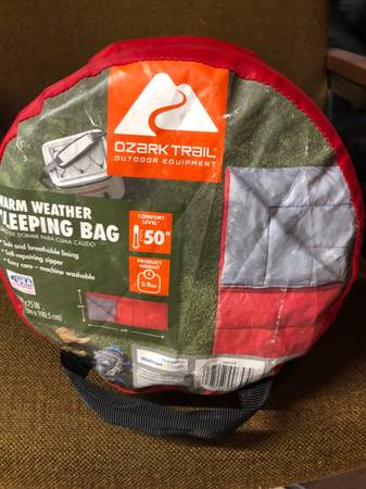 Ozark Trail warm weather sleeping bag 1