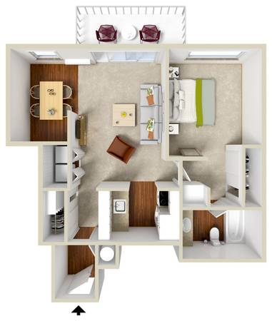 $2,493 / 1br - 623ft2 - Beautiful courtyard views from the balcony, 623 sqft ! (fremont / union city / newark)63667872686593121