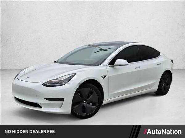 2020 Tesla Model 3 Electric Standard Range Plus Sedan 1
