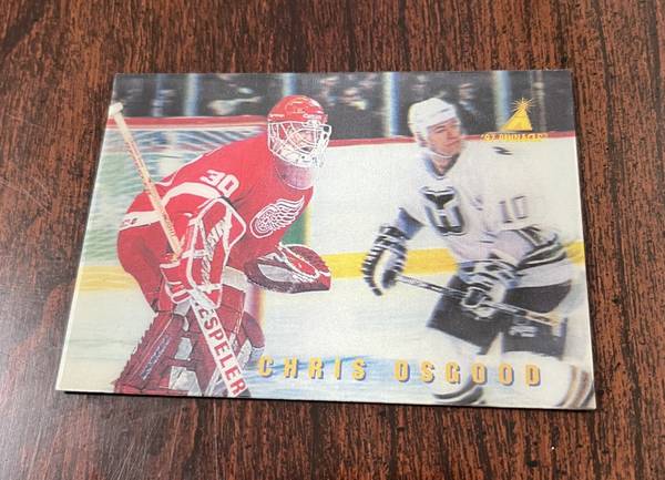 McDonald's 3-D Chris Osgood Hockey Card 1