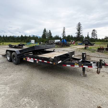 Big Tex Model 16TL-20 83" x 20' Tilt Deck Trailer 17,500 GVWR 1