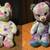 BUILD A BEAR WHITE POLKA DOTS BUNNY RABBIT EASTER & PLUSH STAR BEAR 1 thumbnail
