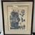 Amram Ebgi Jerusalem Dome Framed AP Lithograph Judaica "Menorah" 17x20 1 thumbnail