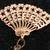 Antique 14k Gold CHARM BRACELET w/ Fan Gun Lyre Yo-Yo & Hope Chest 5 thumbnail