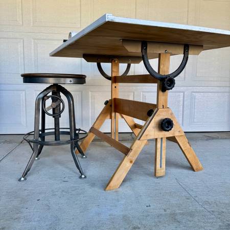 Vintage Drafting Table + Free Delivery 1