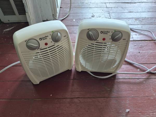 2 electric heaters 1