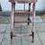 Vintage Kitchen Step Stool Ladder Seat Antique Classic Display Movie Patina 3 thumbnail