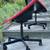 IKEA Eldberget Swivel Chair w/Pad, Red/Dk Gray, Set of 2 3 thumbnail