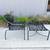Vintage Brown Jordan Kantan Wide Seat Lounge + Ottoman Tadao Inouye 2 thumbnail