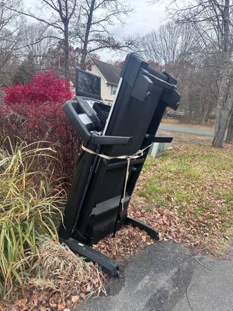 Free NordicTrack treadmill. 1