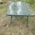 Tempered glass picnic table workbench 72” x 42” with aluminum frame 5 thumbnail