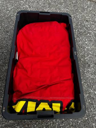 2 Inflatables (1 Person & 2 Person Mable) with XL Tote & 4 Pumps 1