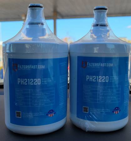 1 Filter PH21220 Whirlpool, Kitchenaid and Kenmore Refrigerators 1