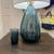 Large High End Blue Glass Lamp 1 thumbnail