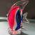 Red/White/Blue Angel Fish Glass Figurine Art Glass Paperweight 2 thumbnail