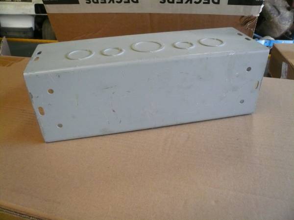 4 X 4 X 12 Screw Cover Wireway Cable Channel 1