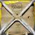 Vintage yellow kitchen chairs set of 3 5 thumbnail