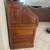 Large Vintage Roll Top Wood Desk 3 thumbnail