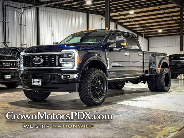 2025 FORD F-450 PLATINUM PLUS  ANTIMATTER BLUE  1