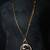GUCCI GG AUTHENTIC VINTAGE PENDANT NECKLACE 16'' INCHES GOLD TONE 1 thumbnail