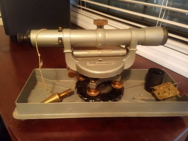 1940-1950 Keuffel & Esser Engineers Survey Mining Transit - $225 (Ariton)63442187150977120