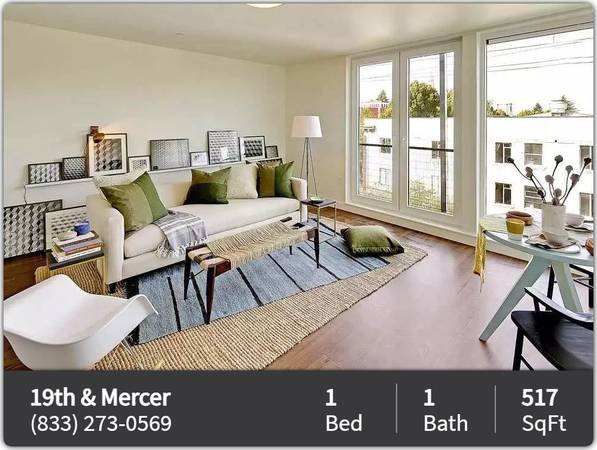 $2,358 / 1br - 517ft2 - 1 bed / 1 bath. Amazing downtown location! Close to everything (Seattle - University of Washington)63910063746690120