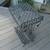 Antique Wrought Iron Plant Stand/Mag Rack 3 thumbnail