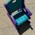 Little Tikes Vintage Green Teal Purple Kids Rocking Chair 2 thumbnail