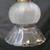 Vintage Fluted Frosted to Clear Swag Pendant Fixture  GS00501 2 thumbnail