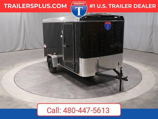 2026 Interstate 6X12 Victory Enclosed Cargo Trailer Black 1