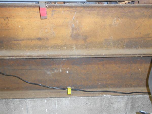 1 long steel I beam 1