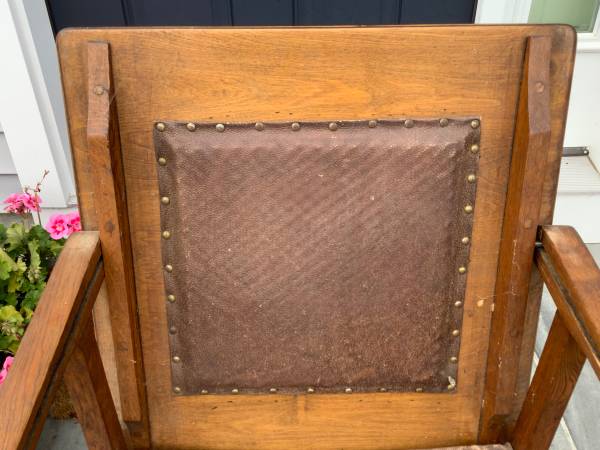 Rare Unique Antique 19th Century Oak Metamorphic Chair - Table 1