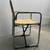 1970s Modern Accent Chairs (two) Chrome + Canvas 2 thumbnail