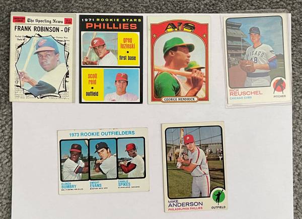 1970-1979 Topps Baseball Card Lots 1