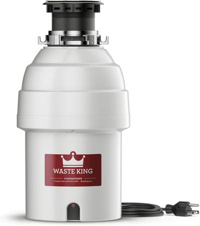 Garbage Disposal, Waste King Legend Series 8000, TOP OF THE LINE! NEW! 1