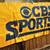 Large Vintage  CBS SPORTS Vinyl banner measures 8ft x 4ft 2 thumbnail