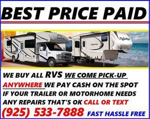 🚨 Top cash paid for your RV trailers pleasure way 1
