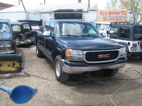2002 GMC Sierra C/K1500 4Puertas Z71 4X4 - $3,888 (Denver,Colortado)63619821906049121