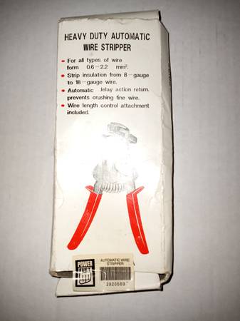 Automatic wire stripper 1