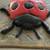Vintage, Super Cool, Ladybug Wall Plaque in Cast Iron 4 thumbnail
