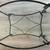 Metal Frame Glass Coffee Table (Oval) 1 thumbnail