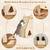 Integrated Scratch Post Pad Condo Tunnel House 5 thumbnail