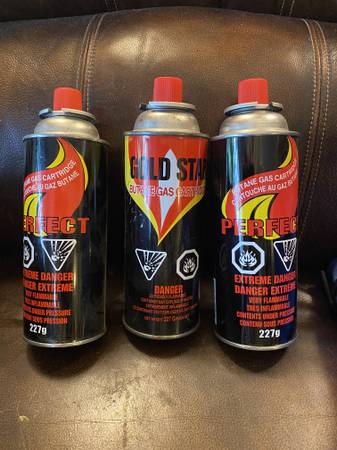 Butane bottles 1