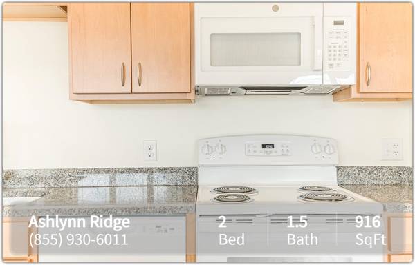 Welcome to your new 2 bed, 1.5 bath! Washer & dryer in unit! 1
