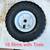 4.10 3.50-4 Tire and Wheel for Gorilla Cart, Generator, Lawn Mower, Garden Wagon 1 thumbnail